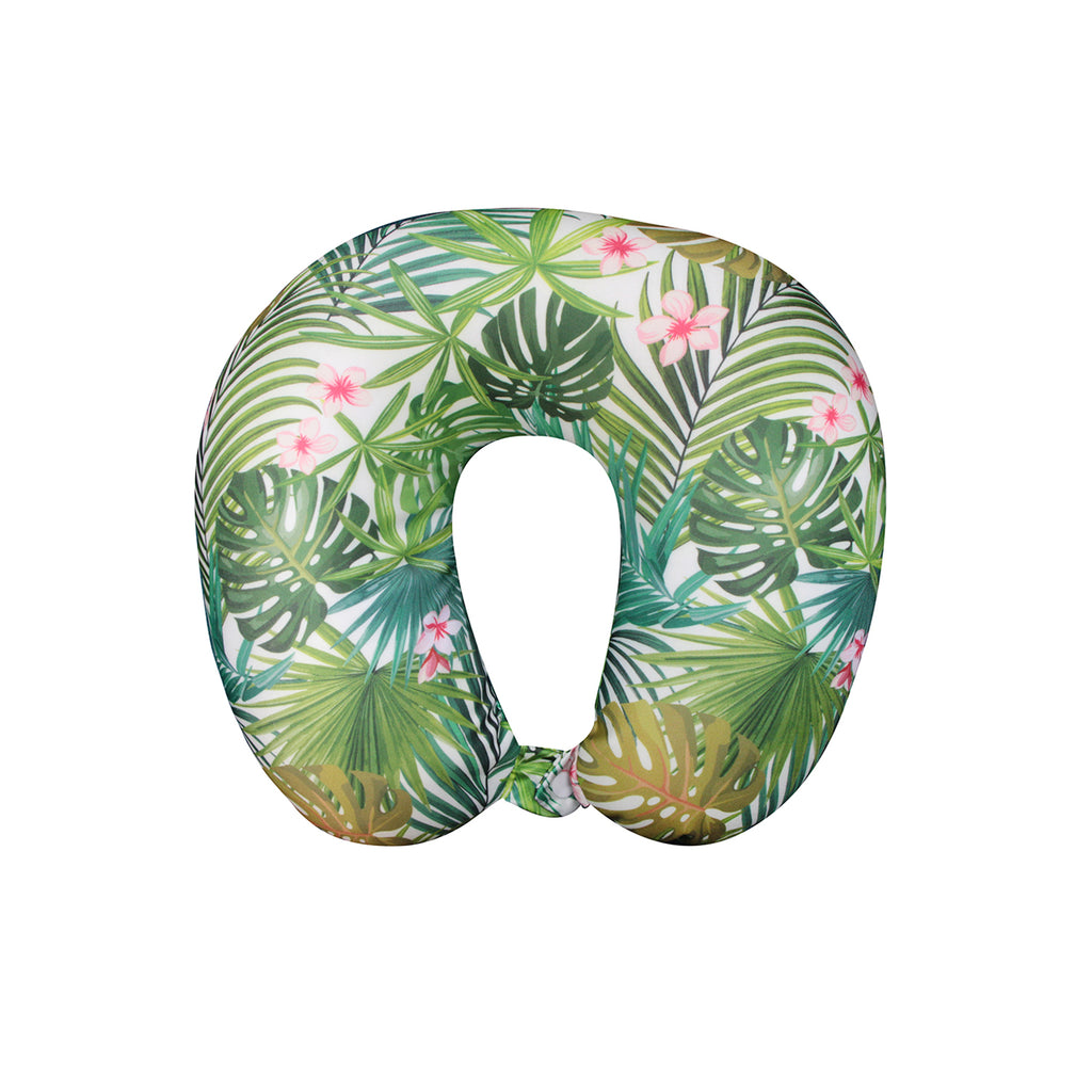 MICRO BEAD NECK PILLOW Palm Forest Aloha Ave Store Made with Aloha