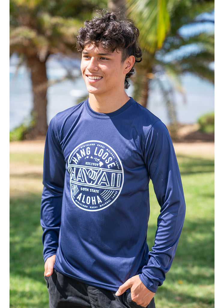 Cool Long Sleeve T-Shirt: SHAKA HAWAII – Aloha Ave Store - Made