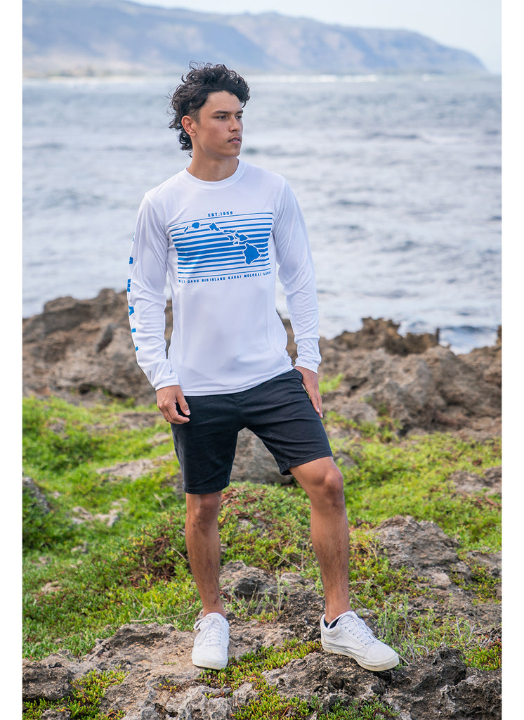 【map. 】BORDER LONG SLEEVE T－SHIRT Pacsun Cyber 2fer Long Sleeve T-Shirt | PacSun
