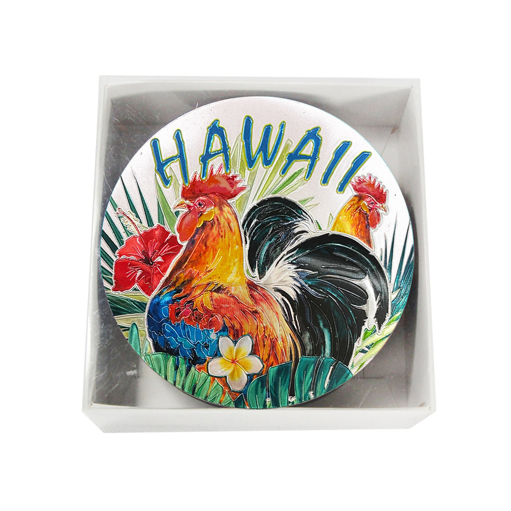 Magnet: HAWAII COASTER - Rooster [6PCS Set]