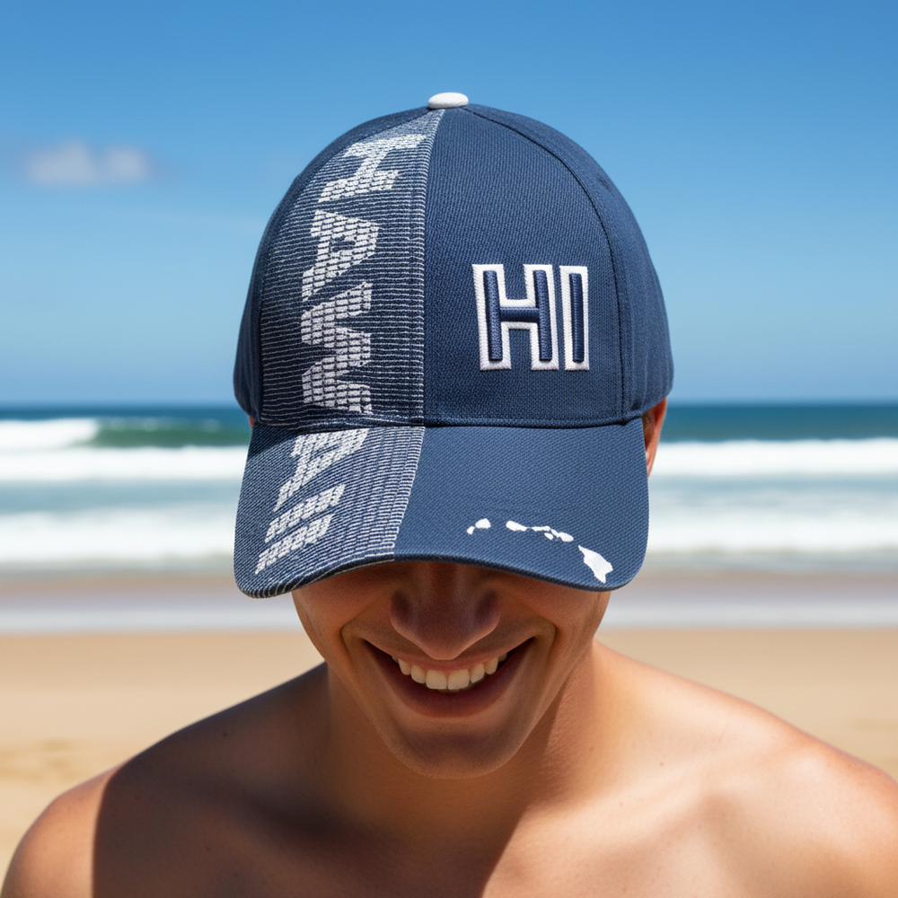 CAP: HI HAWAII W/ ISLAND LOGO – Aloha Ave Store - Made with Aloha