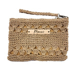 STRAW POUCH BAG: Maui