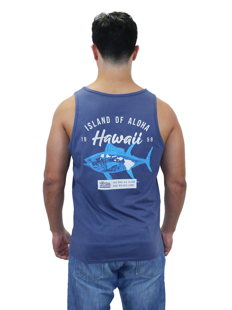 MEN'S TANK TOP: Hawaii Ahi