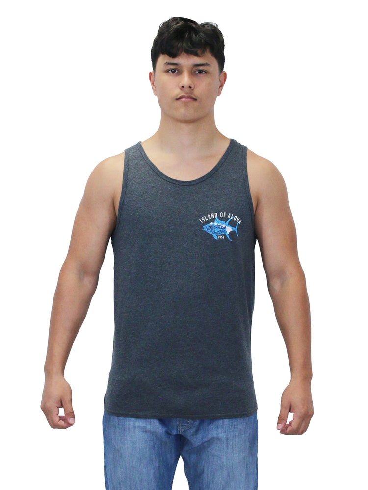 MEN'S TANK TOP: Hawaii Ahi