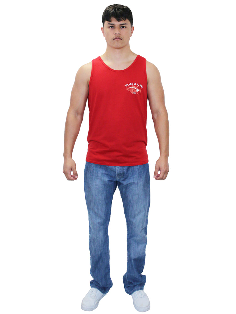 MEN'S TANK TOP: Hawaii Ahi