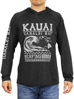 Men's Hoodie: Hanalei Bay Kauai