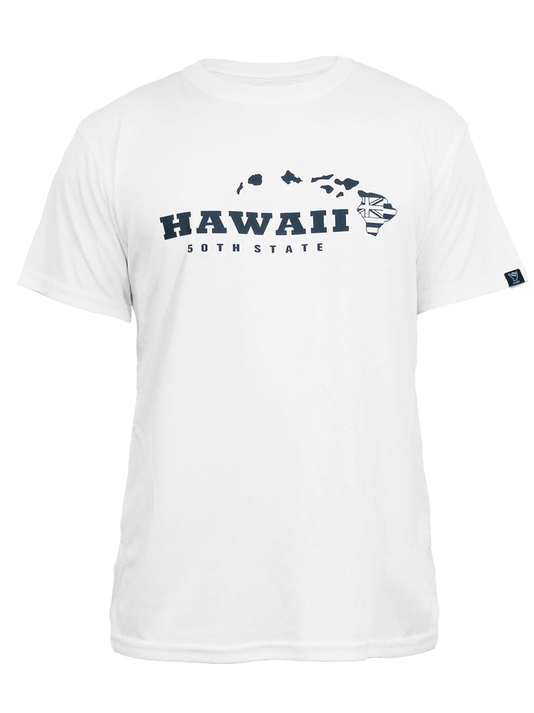 Cool Short Sleeve T-Shirt: 50TH STATE HAWAII