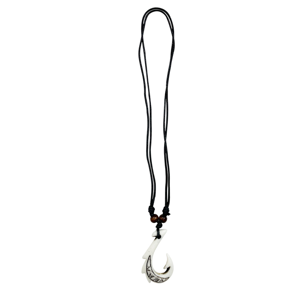 RESIN NECKLACE: Fish Hook-1