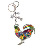 Metal Enamel Keychain: ROOSTER KAUAI (min. order 2)