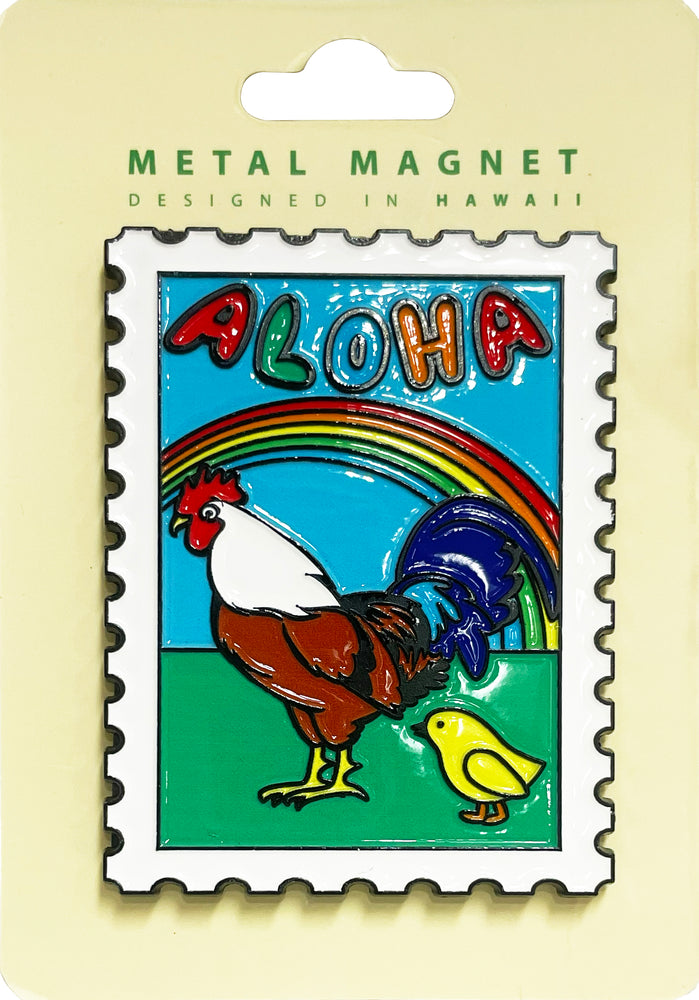 ENAMEL MAGNET: Hawaii Designs