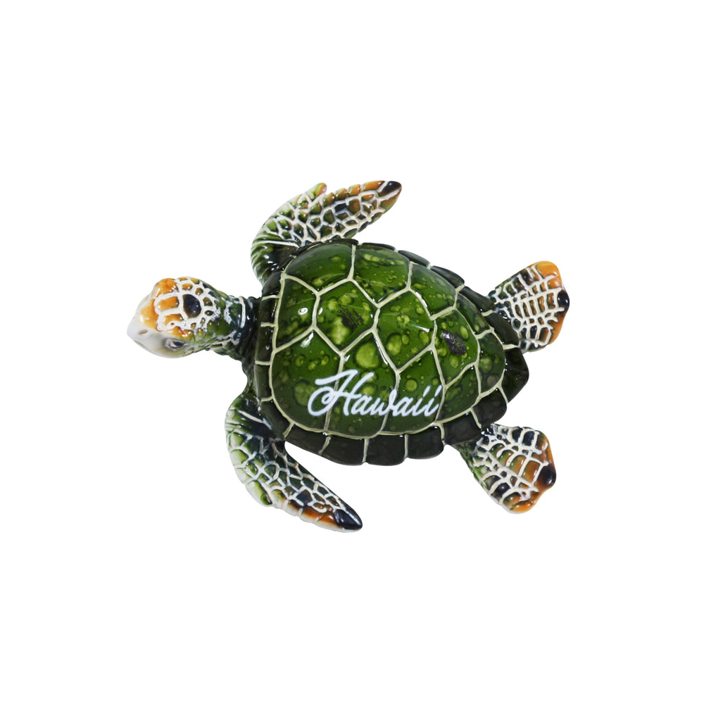 RESIN MAGNET: Honu-Hawaii