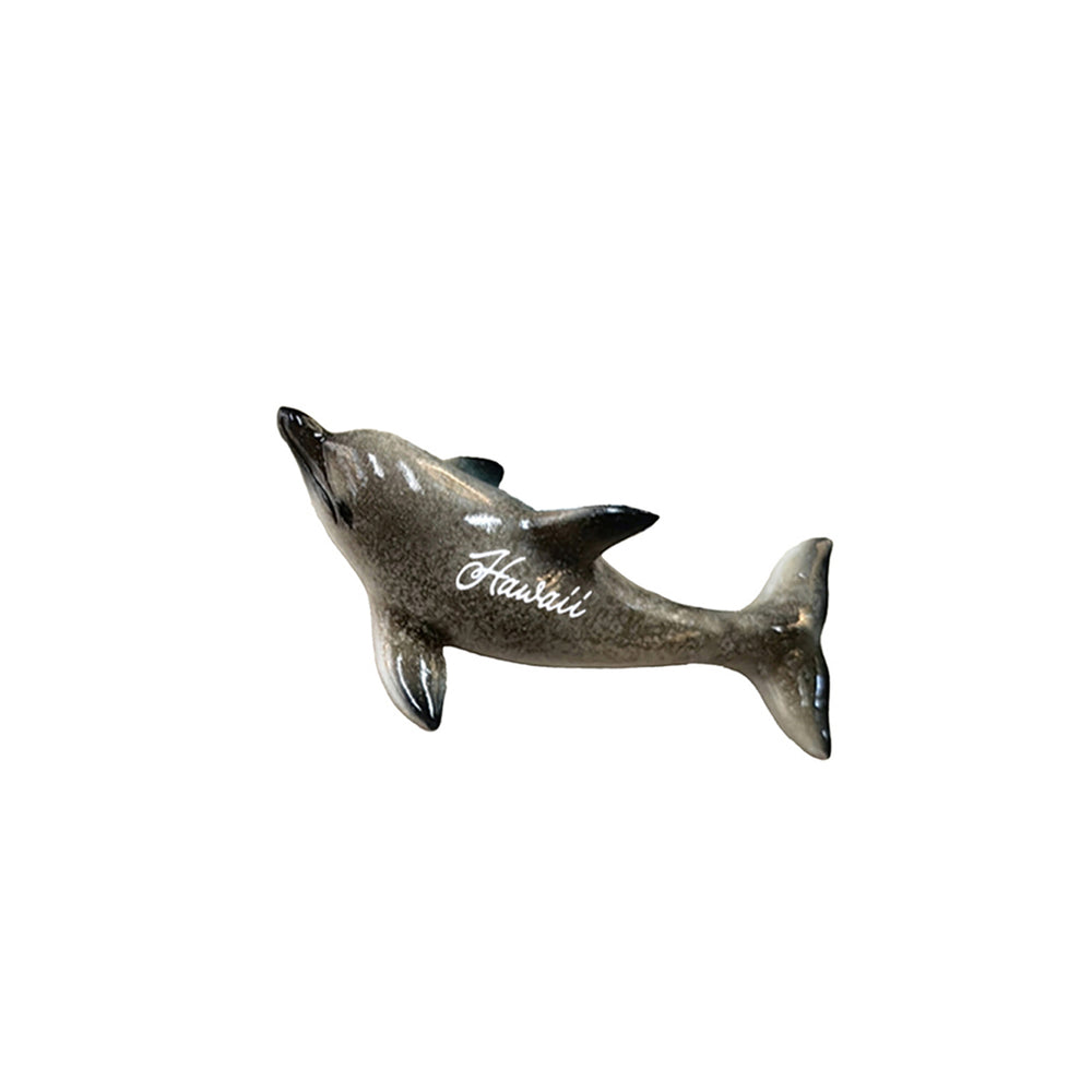 RESIN MAGNET: Dolphin-Hawaii