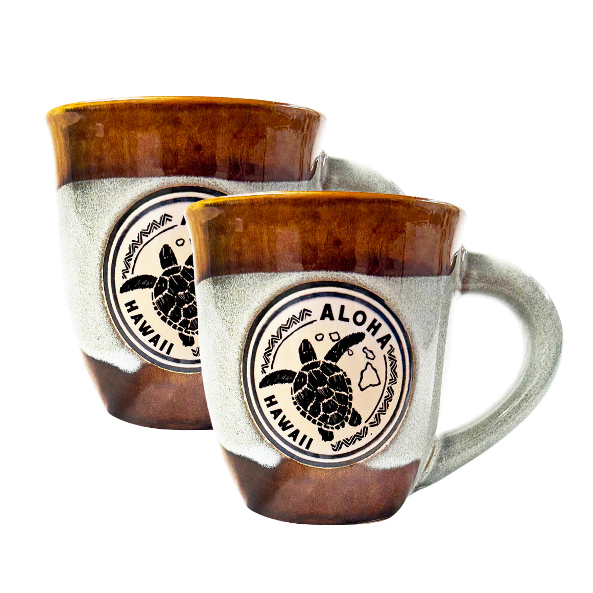 MUG CUP: ALOHA HONU 2-Piece Set – Aloha Ave Store - Made with Aloha