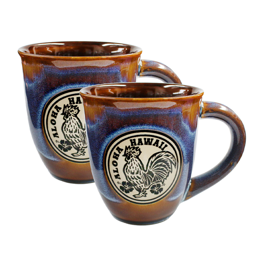 MUG CUP: ROOSTER 2-Piece Set