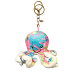 PLUSH KEYCHAIN: Octopus - Tropical Voyage - Pink