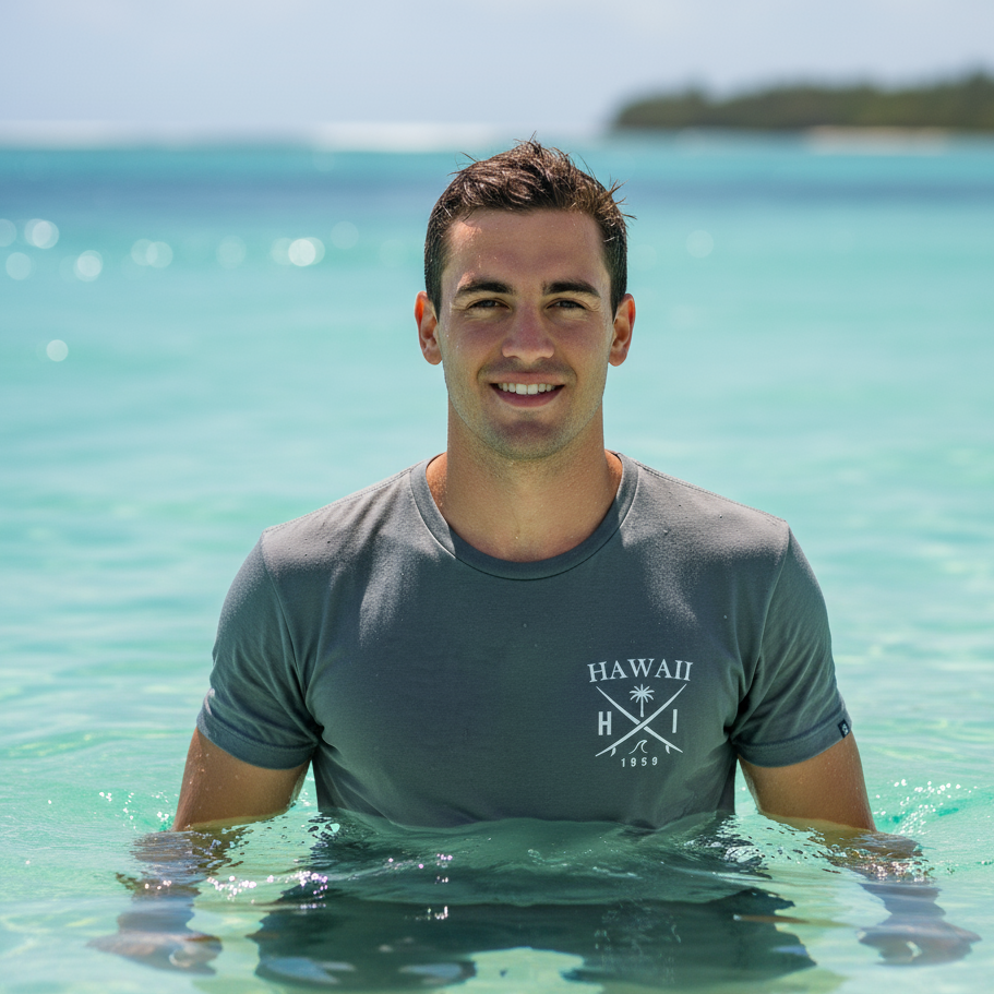 Cool Short Sleeve T-Shirt : HI 1959