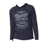 Men's Hoodie: Surfing Island