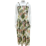 TUBE DRESS: Heliconia Monstera