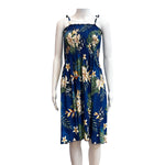 TUBE DRESS: Heliconia Monstera