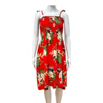 TUBE DRESS: Heliconia Monstera