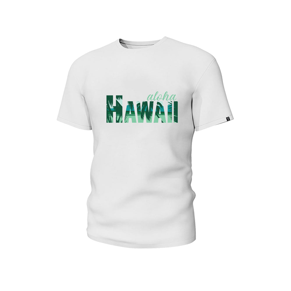 Cotton Short Sleeve T-Shirt: Aloha Hawaii