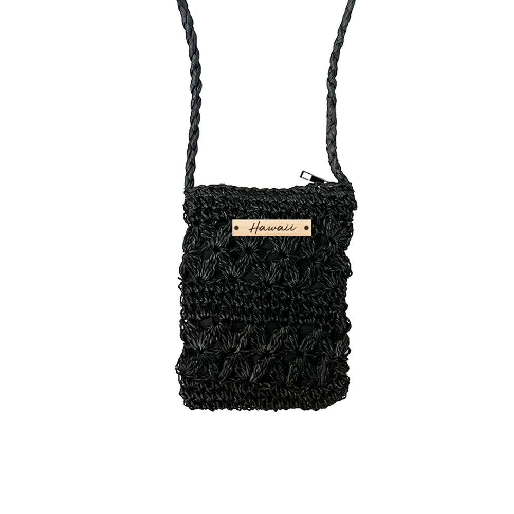 CROSSBODY STRAW BAG: Hawaii