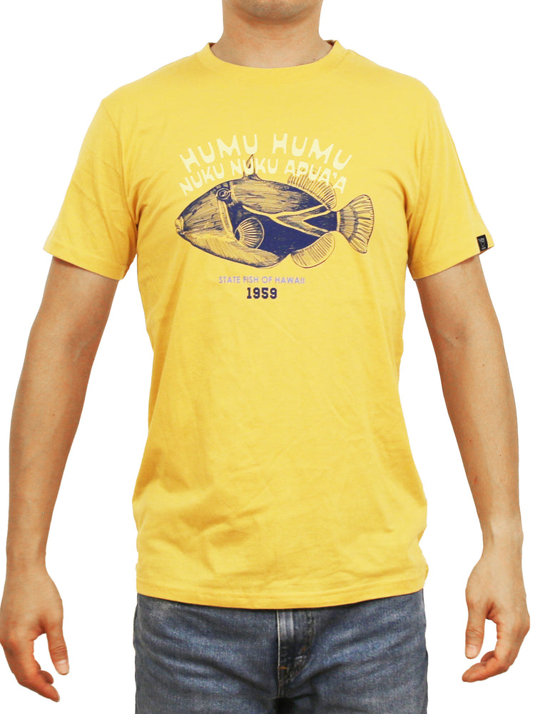 Cotton Short Sleeve T-Shirt: Humuhumunukunukuapua'a