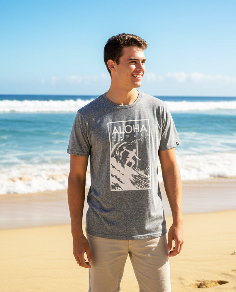 Tri-Blend Short Sleeve T-Shirt: Surf