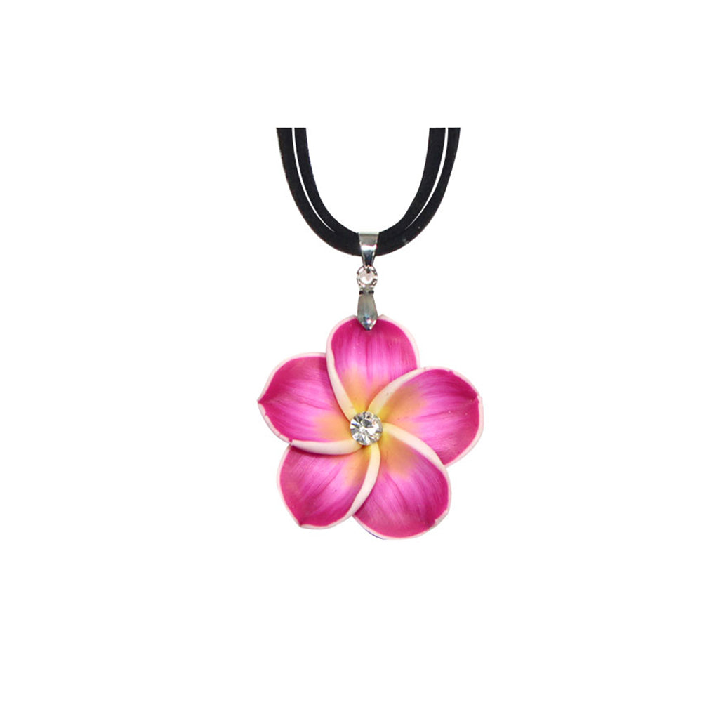 FIMO CLAY NECKLACE: Flower