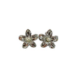 PLASTIC HAIR CLIP: Plumeria 3