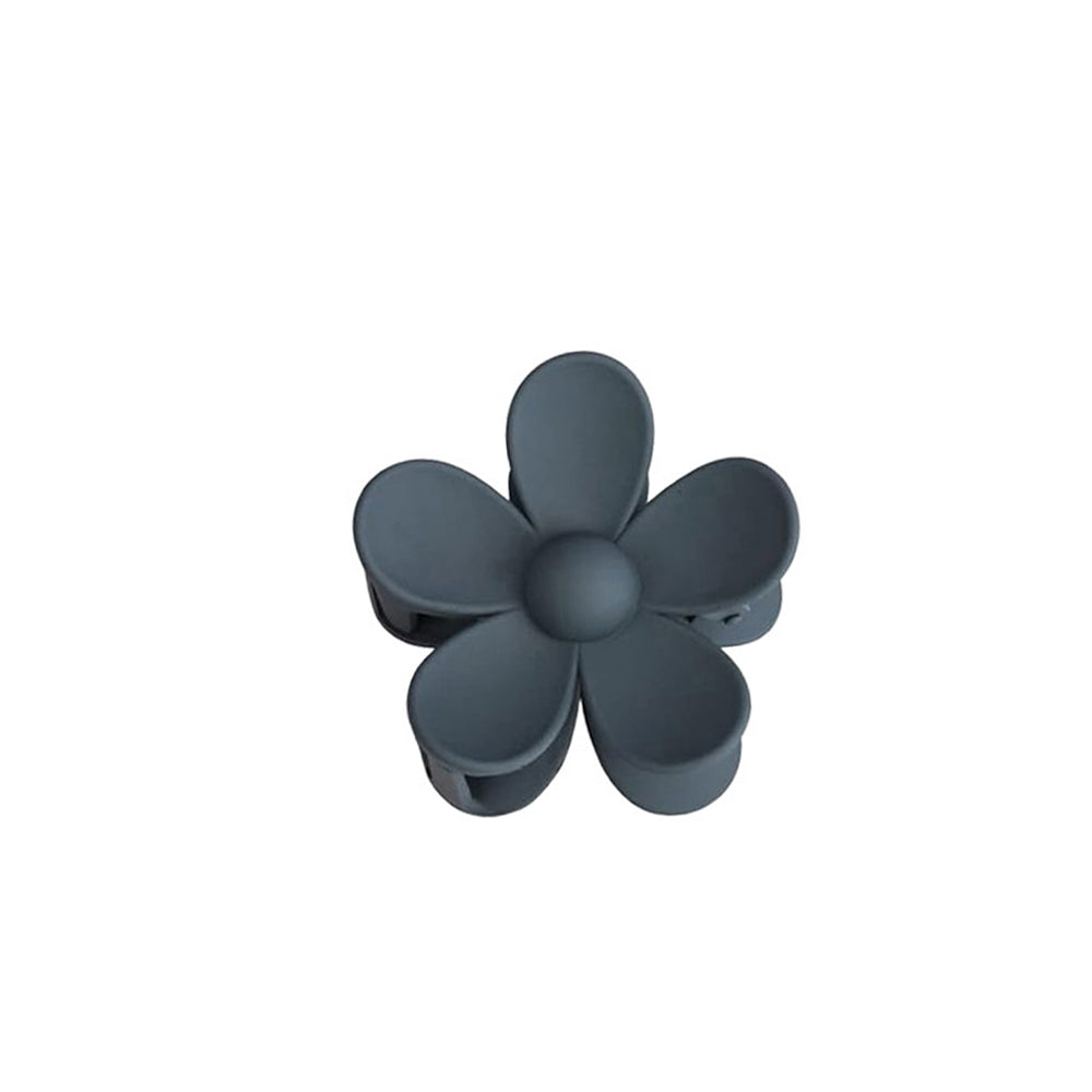 PLASTIC HAIR CLIP: Plumeria (Solid Colored)