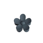 PLASTIC HAIR CLIP: Plumeria (Solid Colored)