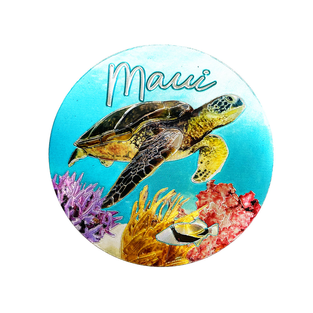 Magnet: MAUI COASTER - TURTLES [6PCS Set]