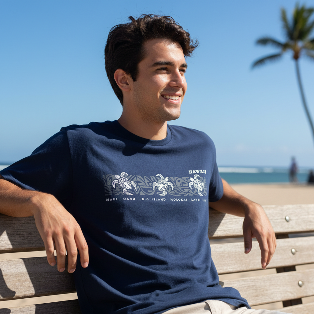 Cool Short Sleeve T-Shirt: Honu