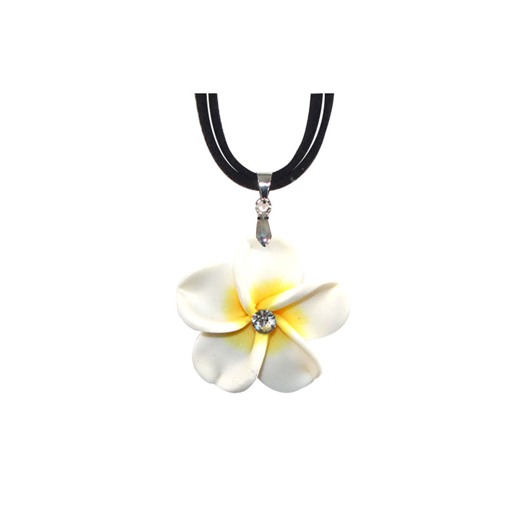 FIMO CLAY NECKLACE: Flower