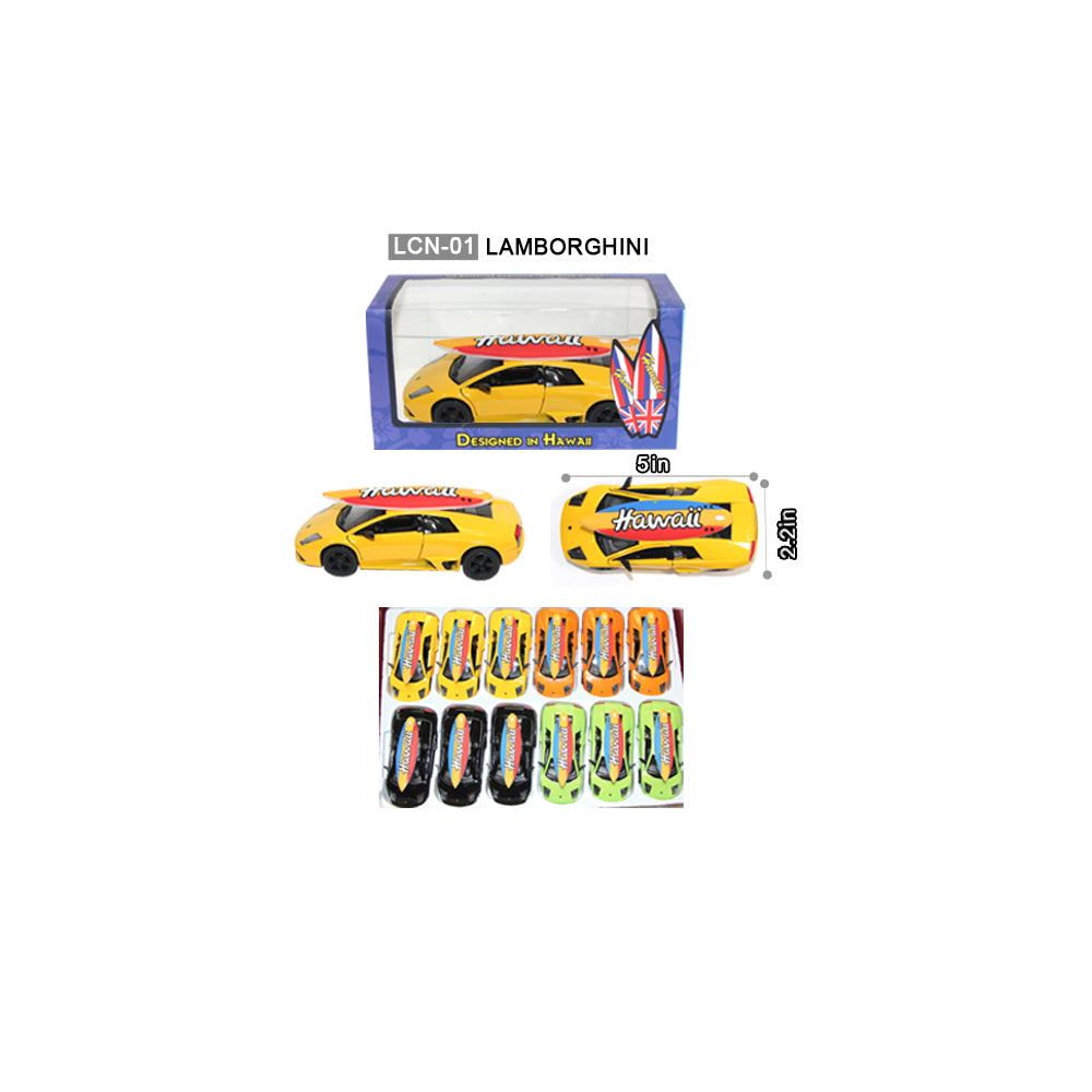 TOY: Large Car Series w/ Striped Surfboard
