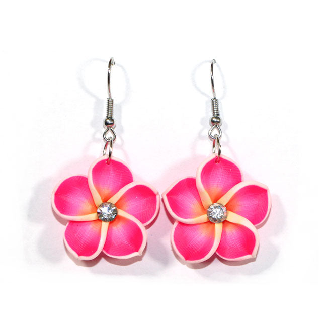 Clay Hook PLUMERIA EARRINGS