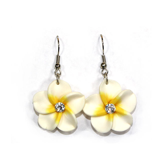 Clay Hook PLUMERIA EARRINGS