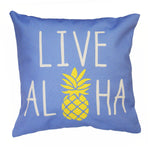 Pillow Cover: LIVE ALOHA