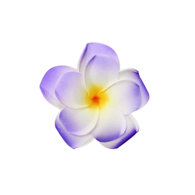 Foam FLOWER PLUMERIA HAIR PIN-Double