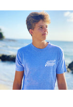 Tri-Blend Short Sleeve T-Shirt: Big Waves