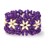STRETCH WOOD BRACELET - LARGE