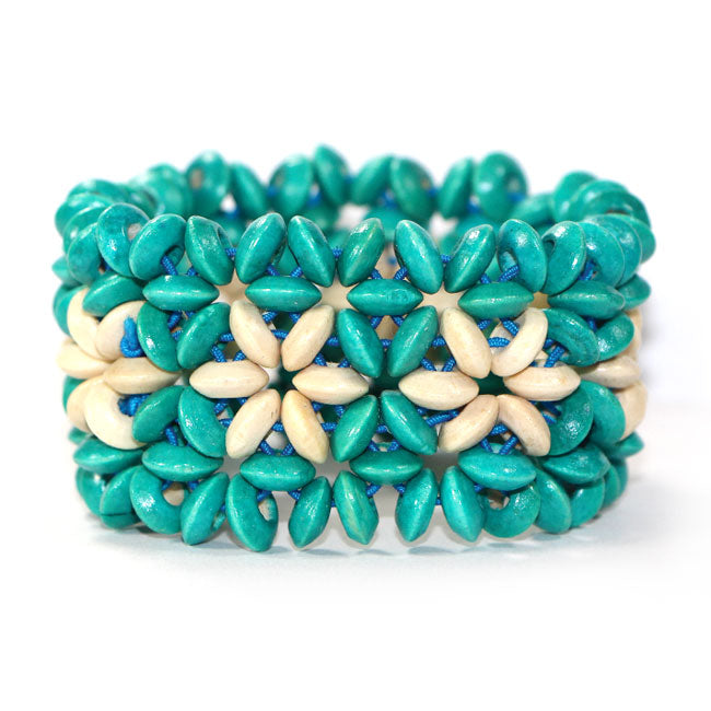 STRETCH WOOD BRACELET - LARGE