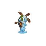 Resin Statues: Turtle W/ Water Splash
