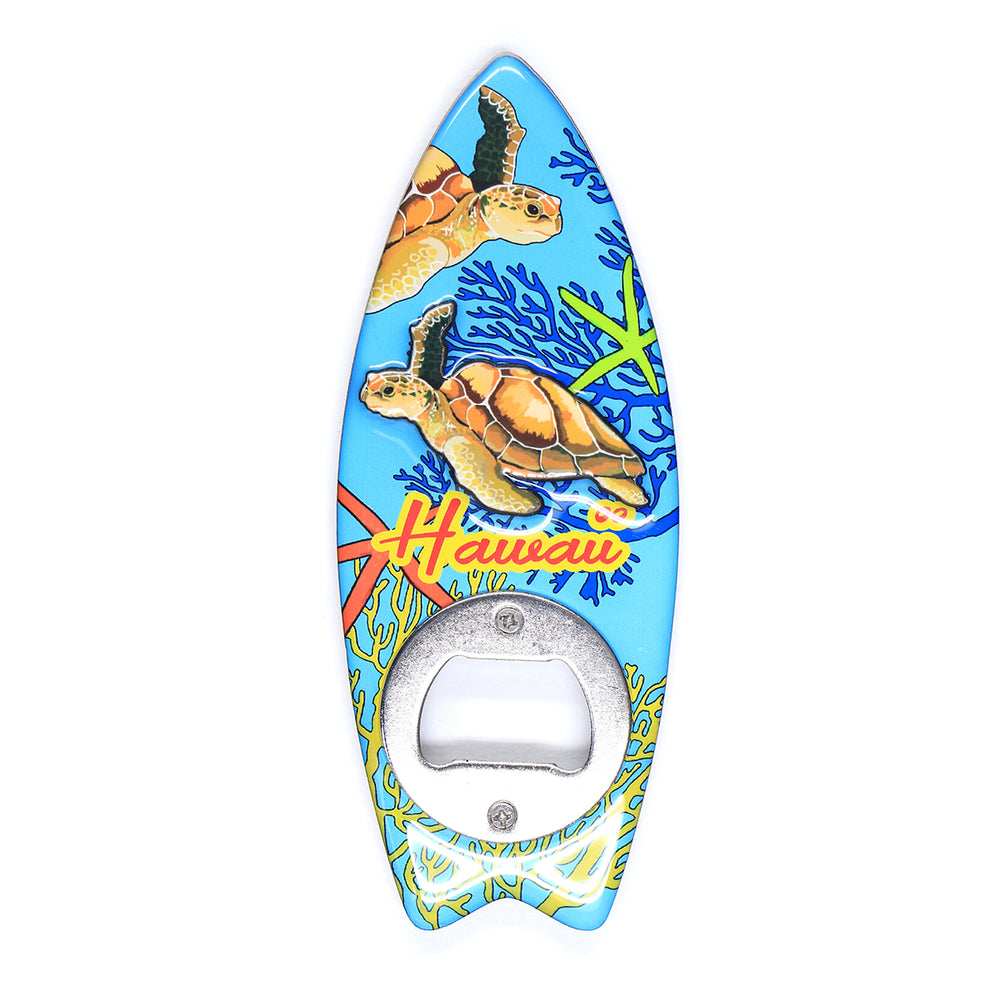 WOODEN MAGNET-BOTTLE OPENER - HONU