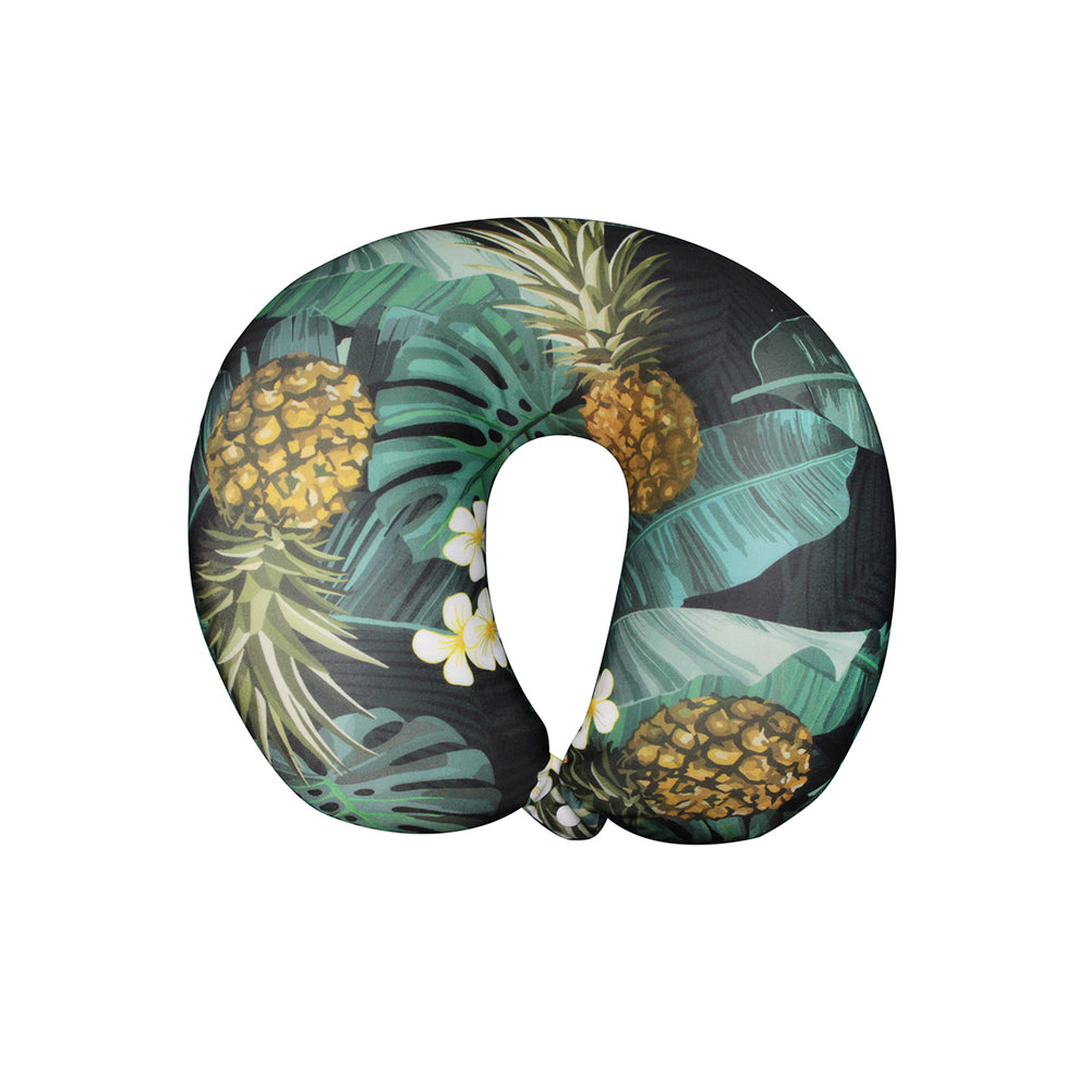 MICRO BEAD NECK PILLOW: Monstera Pineapple