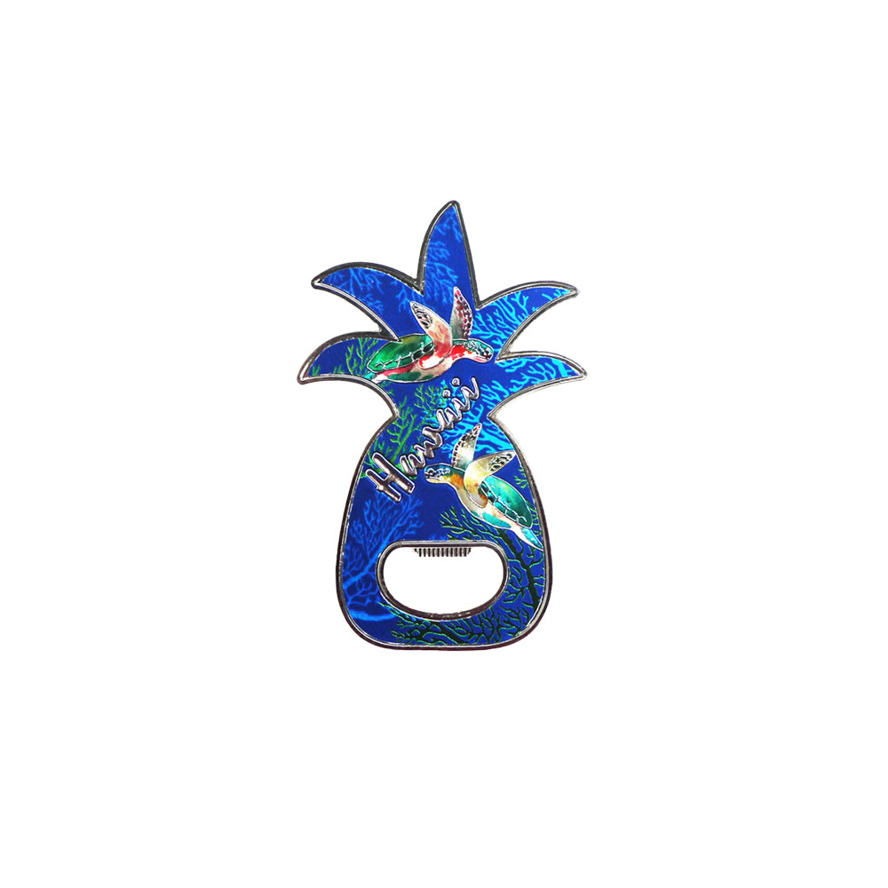 METAL BOTTLE OPENER: HONU HAWAII