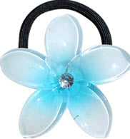 PLASTIC PONYTAIL: PLUMERIA - PASTELS