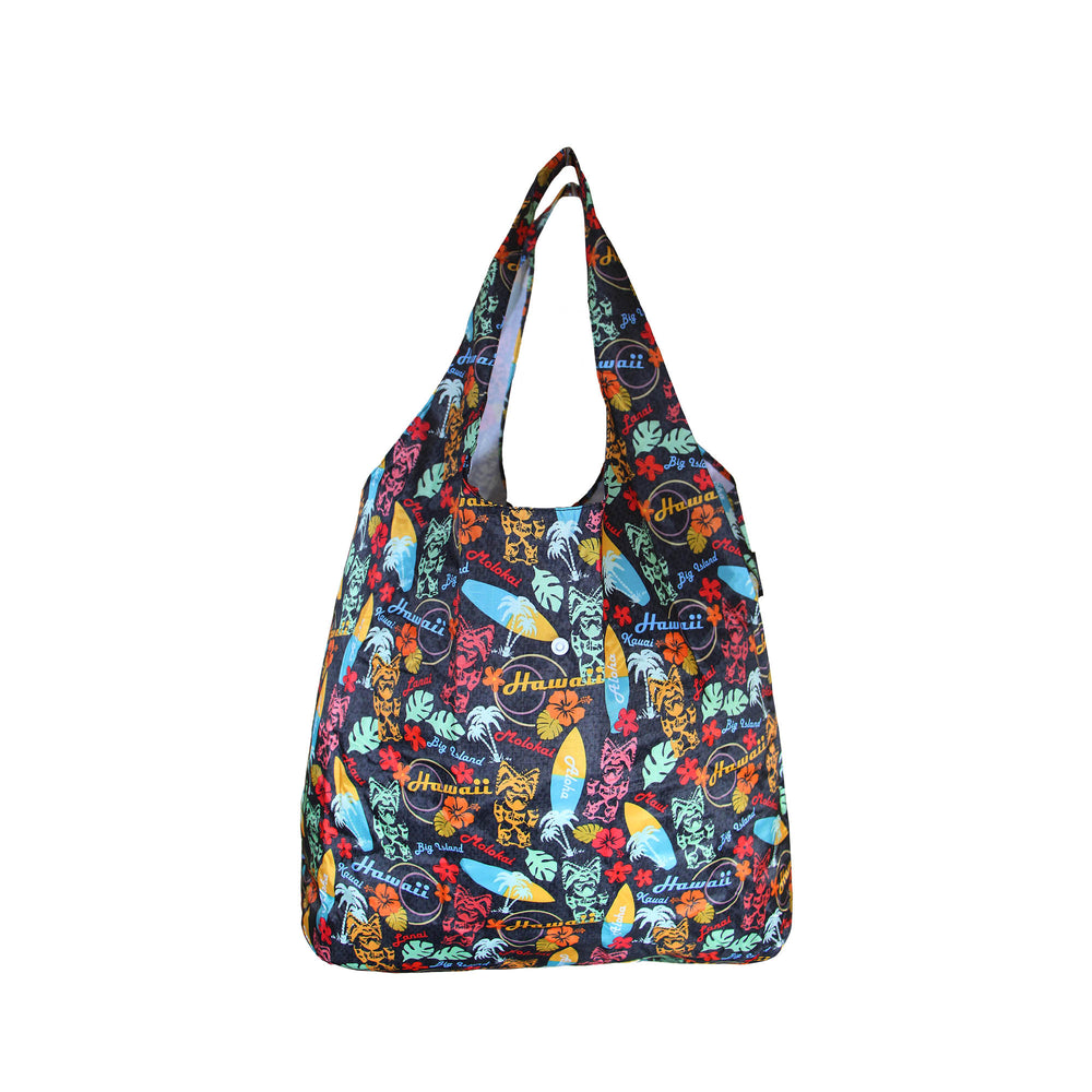 Foldable Reusable Shopping bag TIKI SURF