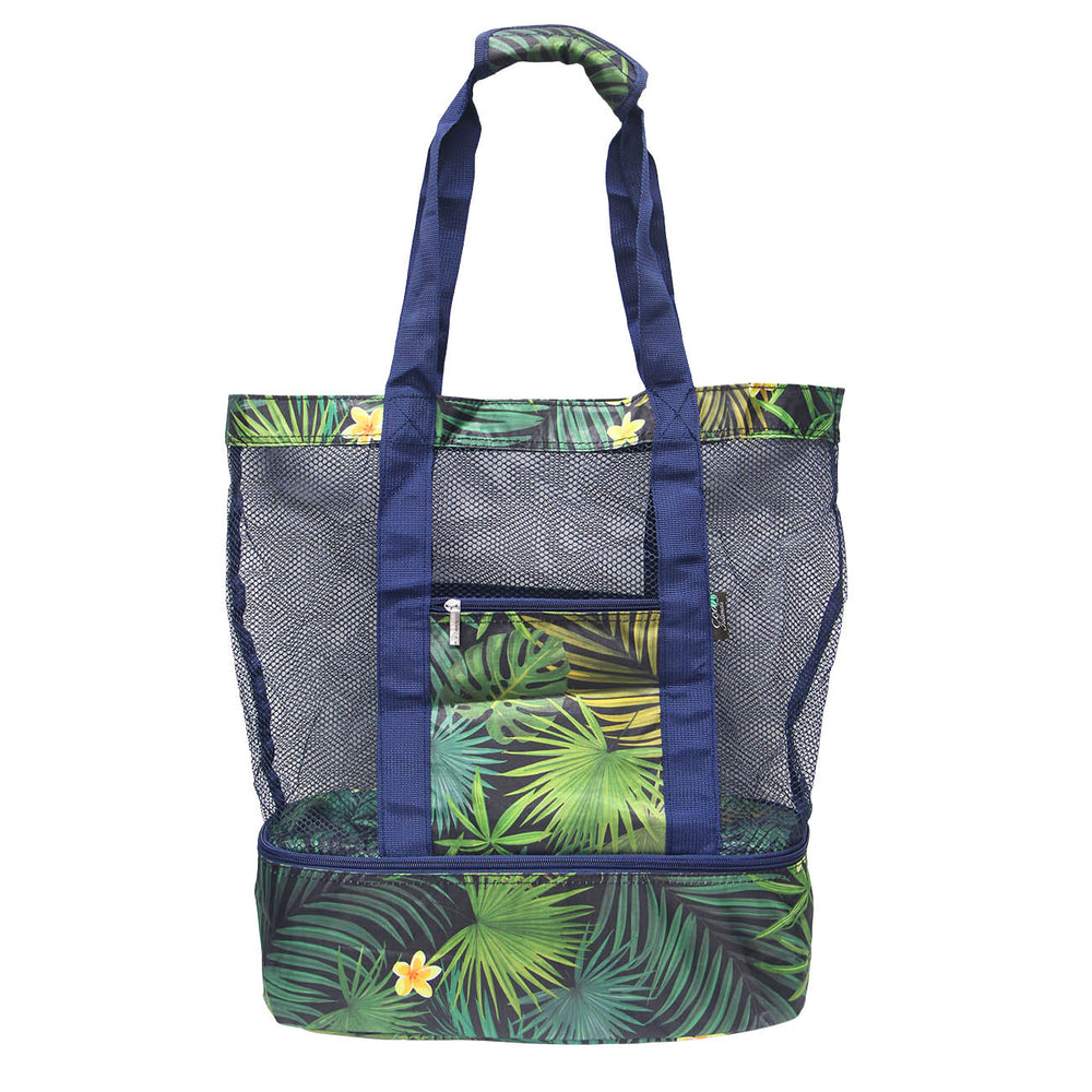 Outdoor Mesh Insulated Bag Series - PALM FOREST